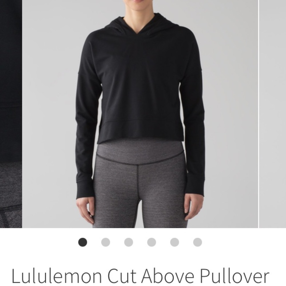 Lululemon cut above pullover